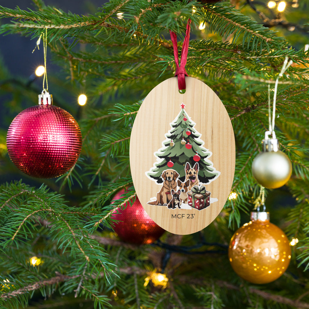 2023 MCF Christmas Wooden Ornament