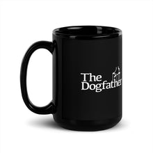 Load image into Gallery viewer, The Dogfather Black Glossy Mug
