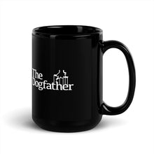 Load image into Gallery viewer, The Dogfather Black Glossy Mug
