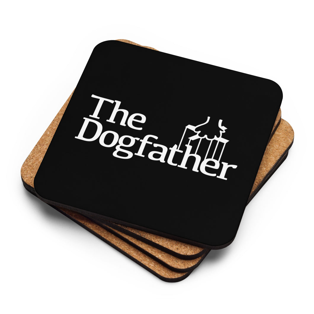 The Dogfather Cork-back coaster