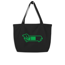 Load image into Gallery viewer, Puppy Power Large Organic Tote Bag
