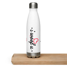 Load image into Gallery viewer, I Woof U Stainless Steel Water Bottle
