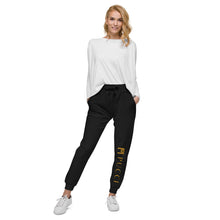 Load image into Gallery viewer, Pucci fleece sweatpants (Black &amp; White)
