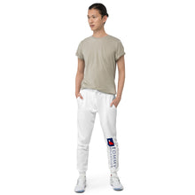 Load image into Gallery viewer, Tommy Holedigger fleece sweatpants (Grey &amp; White)

