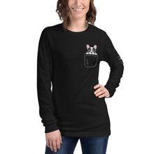 Load image into Gallery viewer, Frenchie Ride Along Long Sleeve Tee
