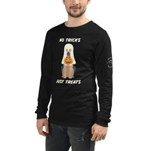 Load image into Gallery viewer, No Tricks Just Treats Long Sleeve Tee
