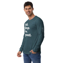 Load image into Gallery viewer, Eat Sleep Poo Repeat Long Sleeve Tee (Multiple Colors)
