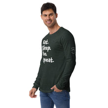 Load image into Gallery viewer, Eat Sleep Poo Repeat Long Sleeve Tee (Multiple Colors)
