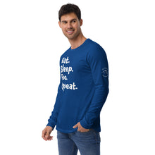 Load image into Gallery viewer, Eat Sleep Poo Repeat Long Sleeve Tee (Multiple Colors)
